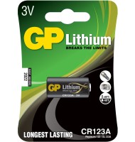 Baterie Lithium GP, CR123A...