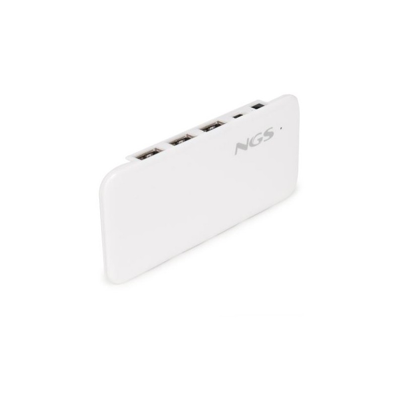 Extens&atilde;o Hub Usb 2.0-7 Portas Pc Hd Externo Pendrive Cor Branco Extensor R&eacute;gua Usb 7 Entradas