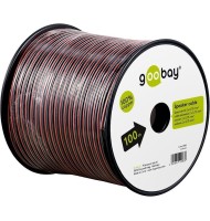 Cablu Difuzor Rosu/negru 2x0.75, Cupru 100m Pe Tambur