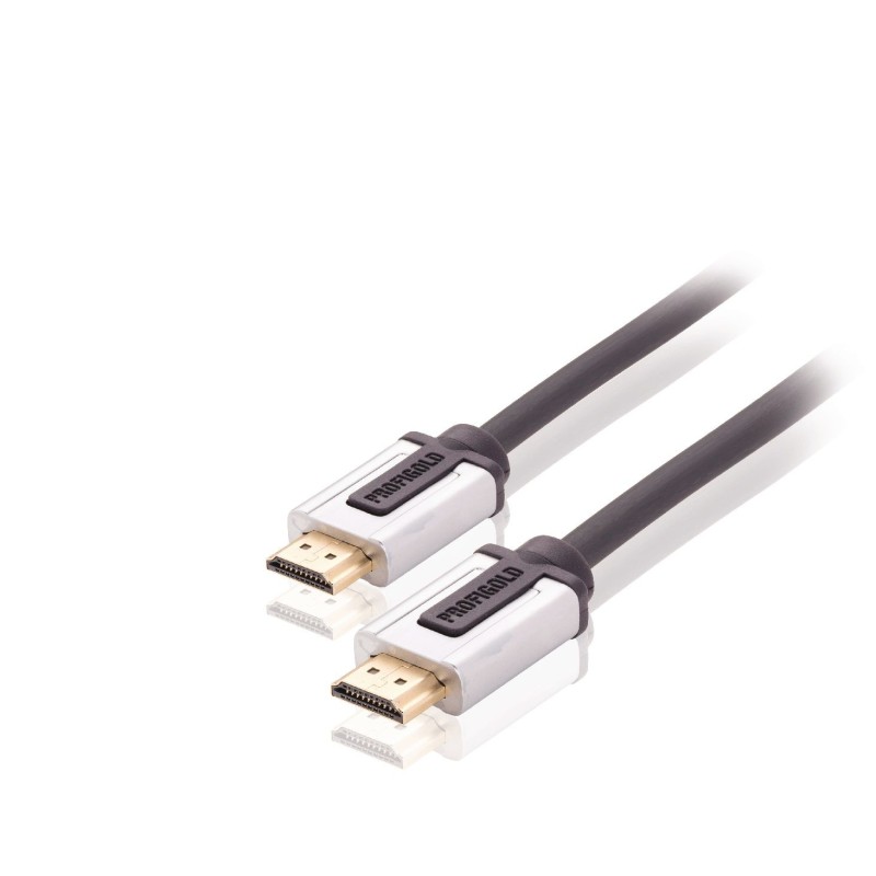 Cablu Conector HDMI cu Functie Ethernet, 5m Negru, Profigold