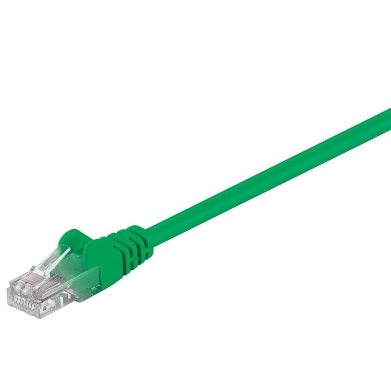 Cablu UTP Goobay, Cat 5e, Patch Cord, 1.5m, Verde