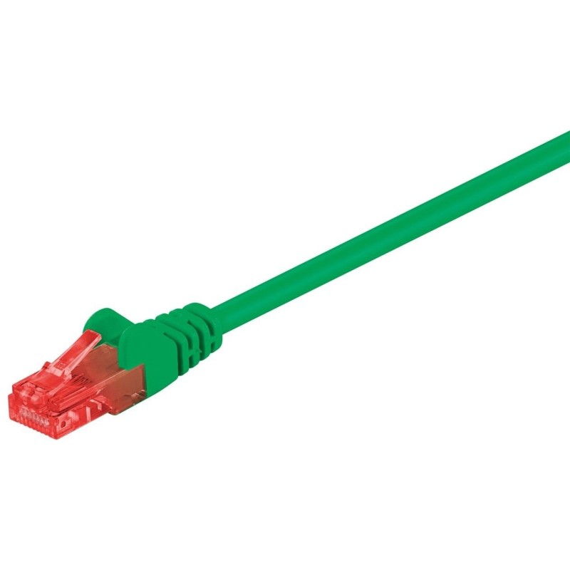 Cablu UTP Goobay, Cat 6, Patch Cord, 0.5m, Verde
