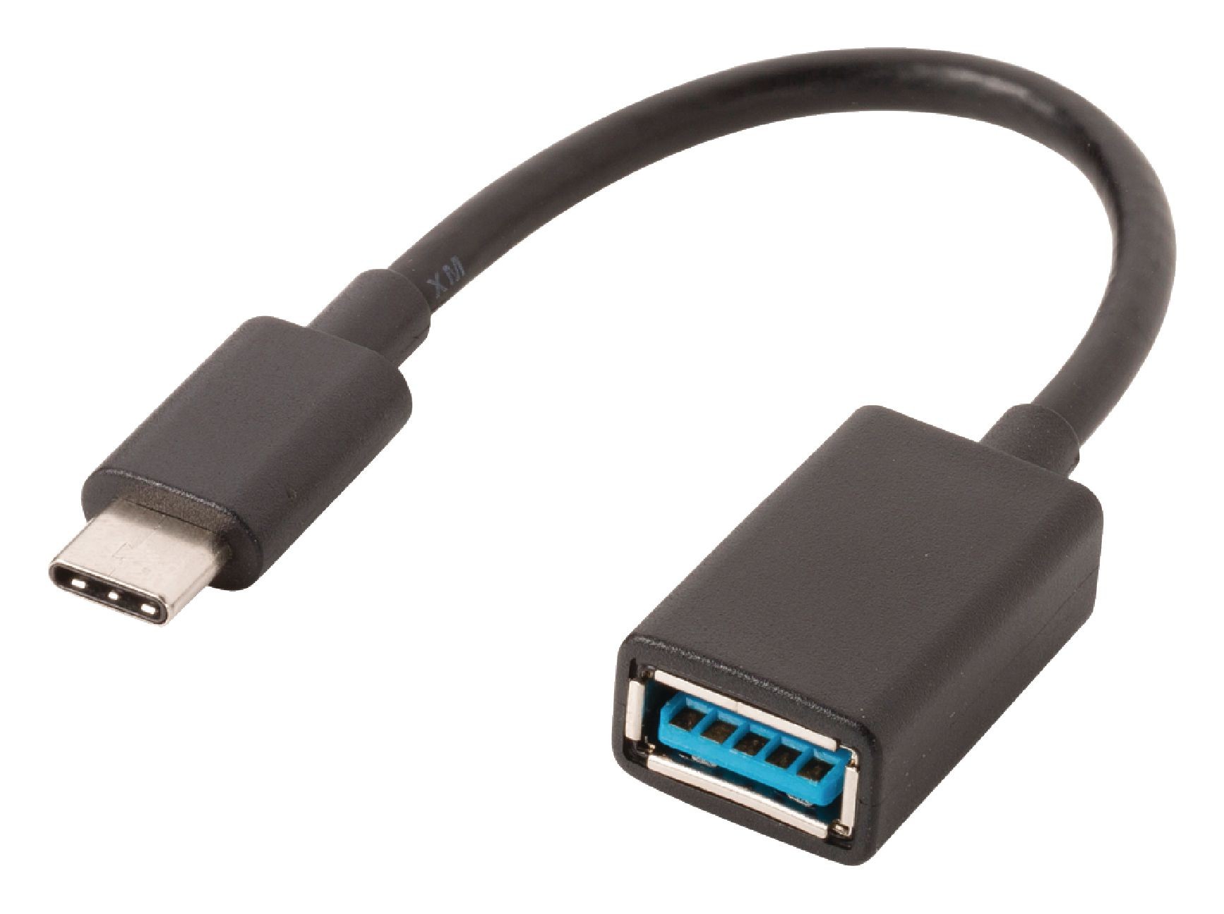 Adaptor Cablu USB 2.0 USB A Tata - USB A Mama 0.20 M Negru