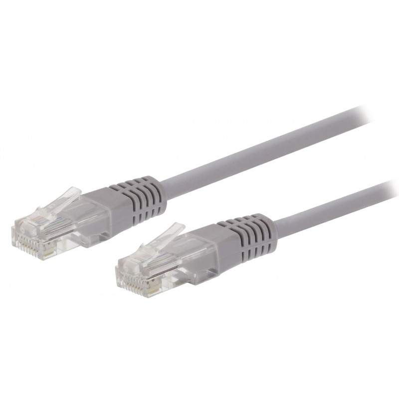 Cablu UTP Valueline, Cat 5e, Patch Cord, 10m, Gri