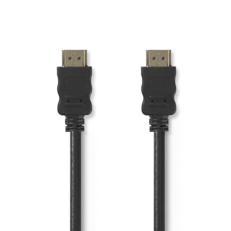 Cablu HDMI de Mare Viteza cu Functie Ethernet, 3 m, Negru, Valueline