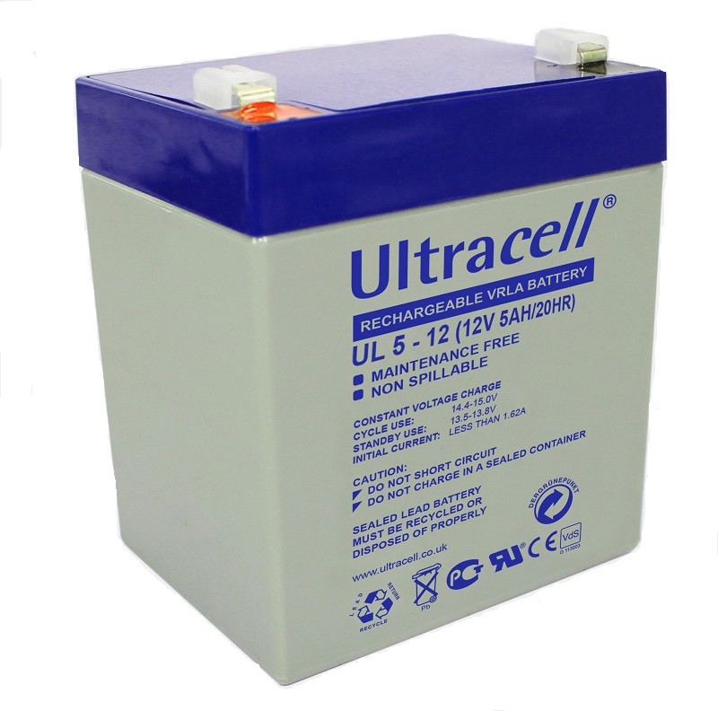 Acumulator Plumb Acid Ultracell 12v 5ah