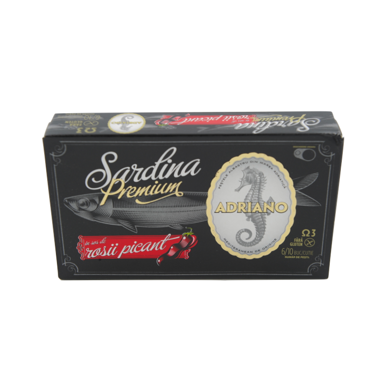 Sardine Premium in Sos Picant Adriano 90 g