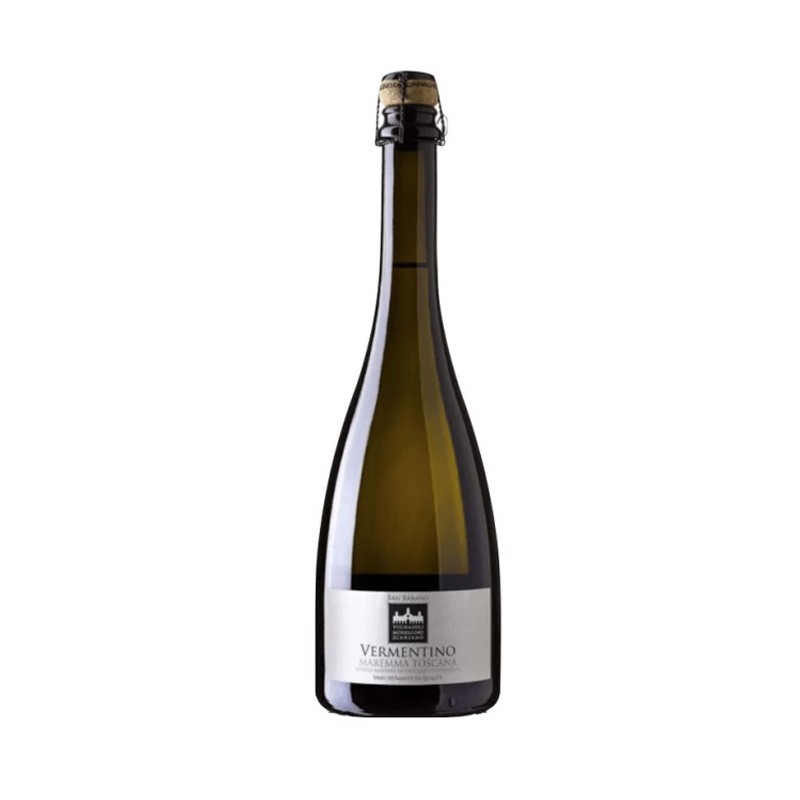Vin Spumant Alb Brut Vermentino Maremma Toscana DOC San Rabano 750 ml