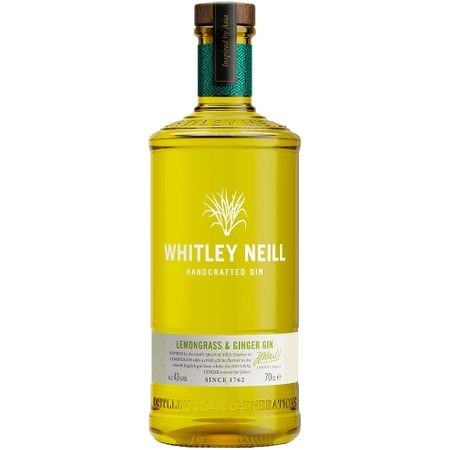Gin Lemongrass & Ginger Whitley Neill, Alcool 43%, 0.7L