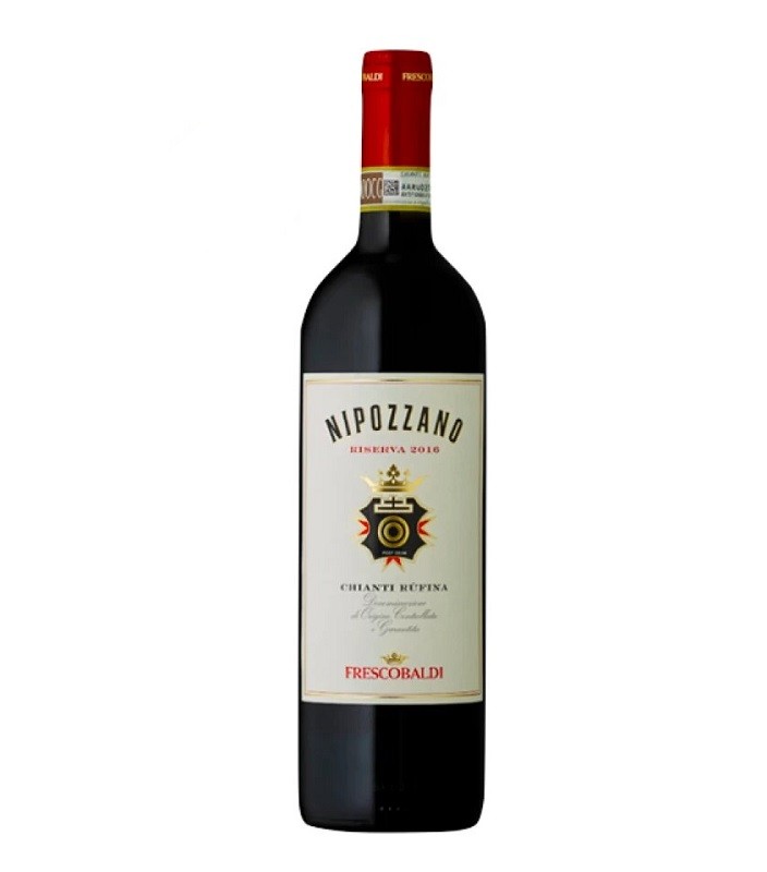 Italia - Frescobaldi Castello Nipozzano - Vin Nipozzano Riserva Chianti Rufina Rosu Docg 13% Alcool 0.75l