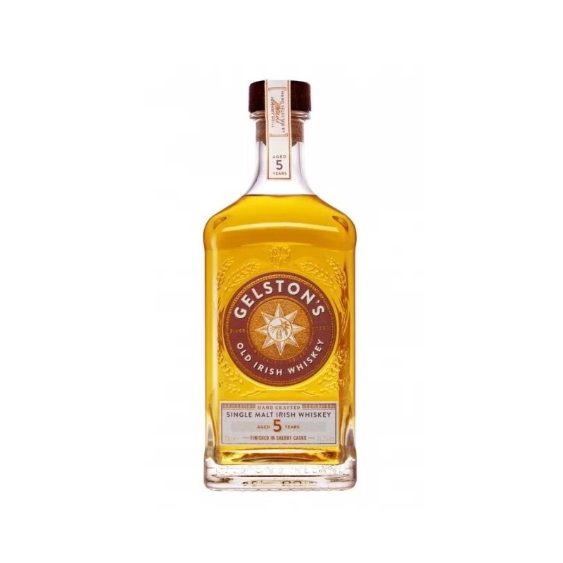 Whiskey Irlandez Single Malt Gelstons 5 Ani Vechime, Alcool 41,2%, 0.7 l