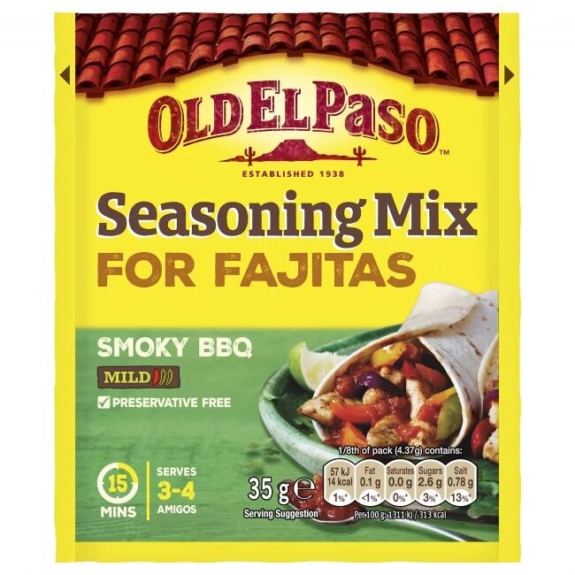 Mix Condimente Fajita Old El Paso 30g