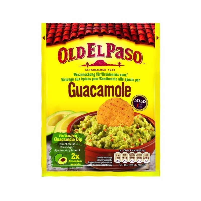 Mix Condimente Guacamole Old El Paso, 20 g