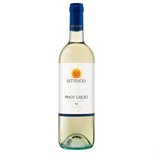 Settesoli - Vin Alb Pinot Grigio Sicilia Doc 750 ml