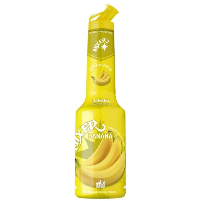 Pulpa Banana 100% Concentrat Piure Fructe Mixer 1 l
