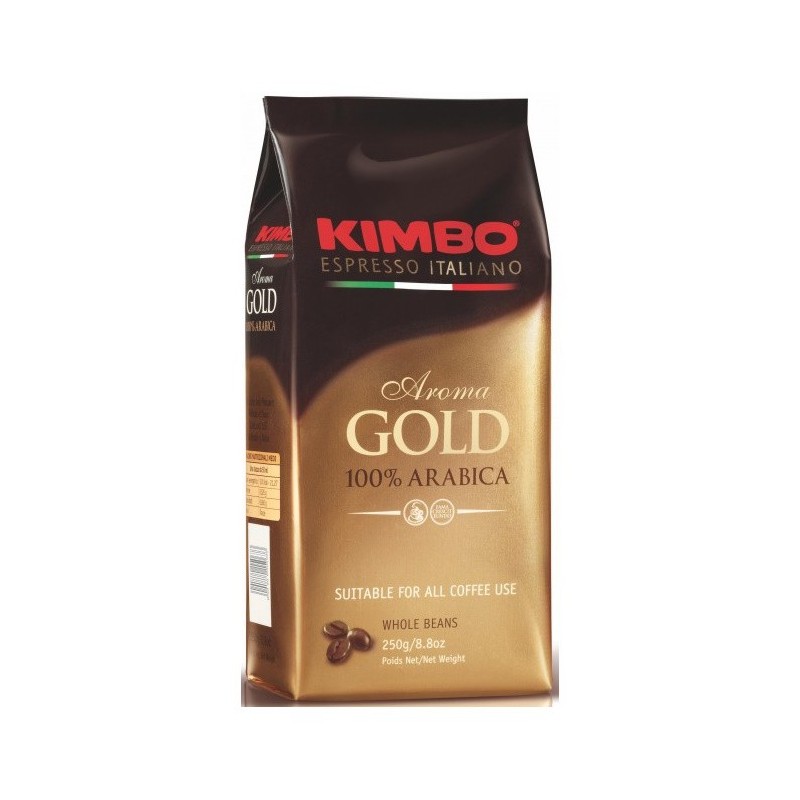 Cafea Aroma Gold 100% Arabica Boabe Kimbo 250g