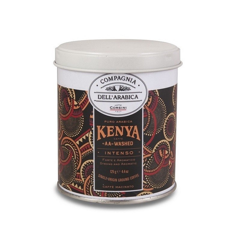 Cafea Macinata Kenya Washed Compagnia Dellarabica Cutie Metal 125 g