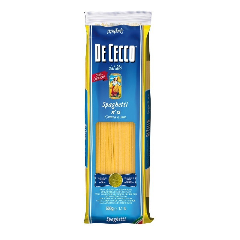 Paste Spaghetti De Cecco 500 g