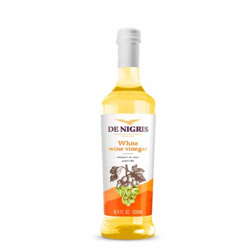 Otet din Vin Alb 6% De Nigris, 500 ml