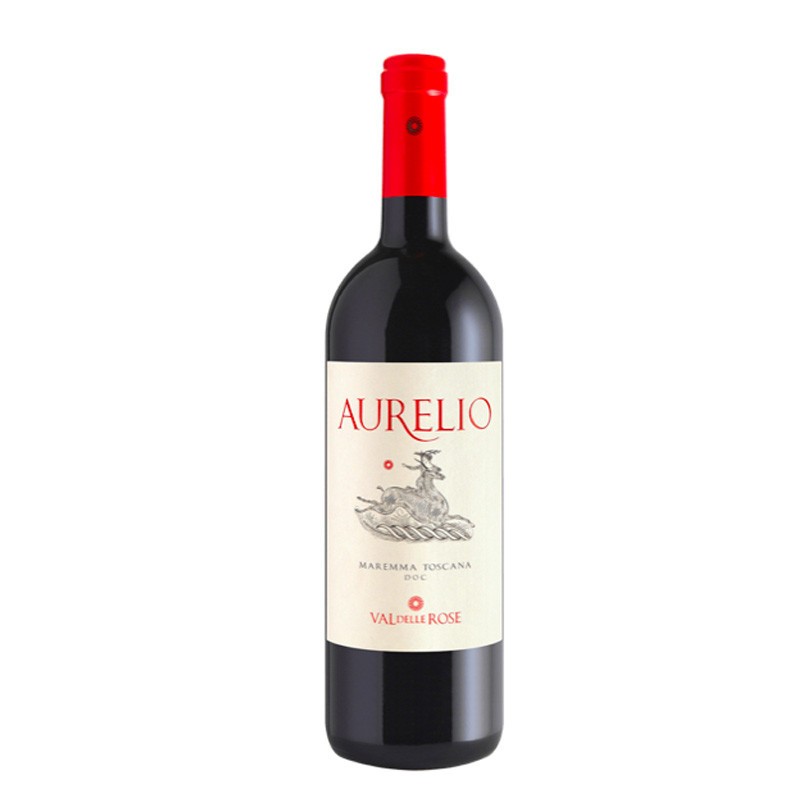 Vin Rosu Aurelio Maremma Toscana Val Delle Rose DOC 14,5% Alcool, 0.75l