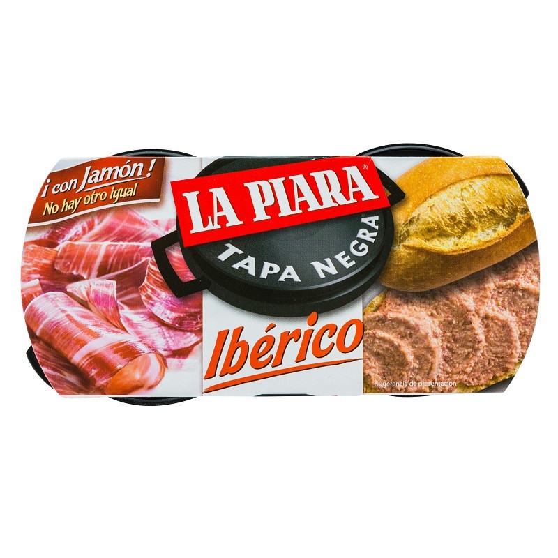 Pate de Porc Iberic, Clasic, La Piara, 2 x 73 g