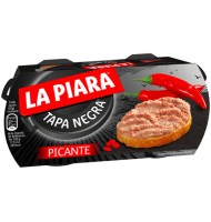 Pate Picant de Porc La Piara, 2 x 73 g