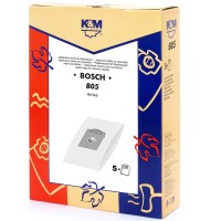 Sac Aspirator pentru Bosch/Siemens Typ K, Hartie, 5 x Saci, K&M