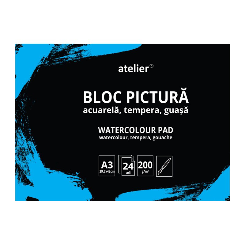 Bloc Pictura Atelier - 21 x 29.7 cm - 200g/mp