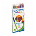 Set Creioane Bicolore 12 Bucati Stilnovo Giotto