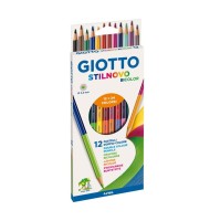 Set Creioane Bicolore 12...
