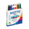 Set 12 Creioane Cerate Giotto