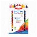 Set Creioane Cerate Maxi Duo 12 Bucati Giotto