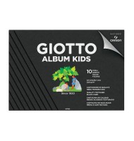 Bloc hartie neagra Album Kids Giotto