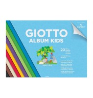 Bloc hartie colorata Album Kids Giotto