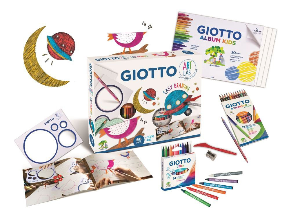 Set Creativ Easy Drawing Art Lab Giotto