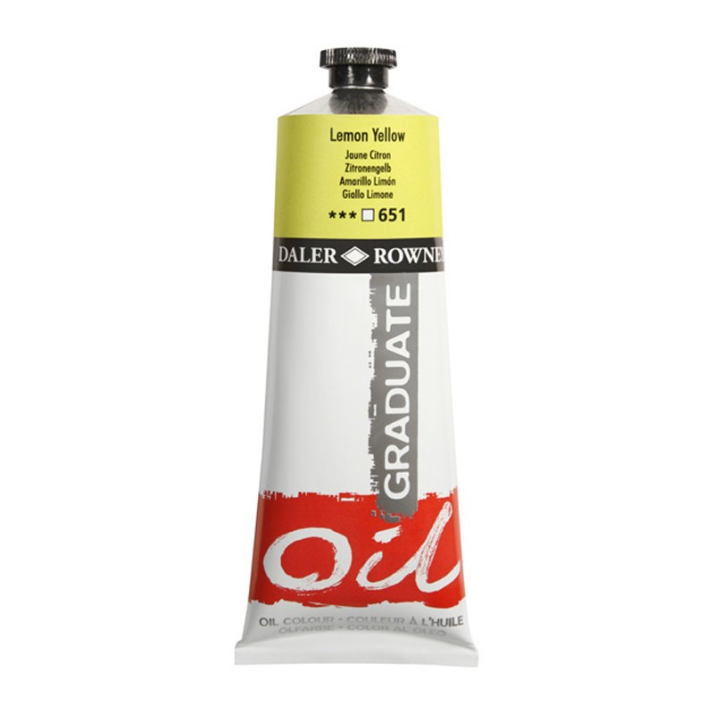 Culori in Ulei Graduate Daler Rowney - Cadmium Yellow Deep Hue - 38 ml