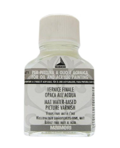 Vernis mat solubil in apa Maimeri - 250 ml - Vernis final mat acrilic Maimeri