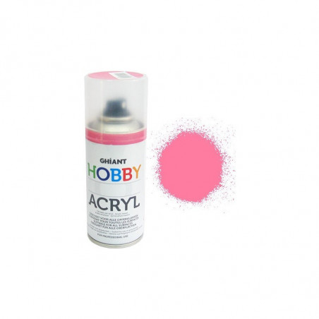 Culori acrilice spray Hobby Acryl Ghiant - Pink - 150 ml...