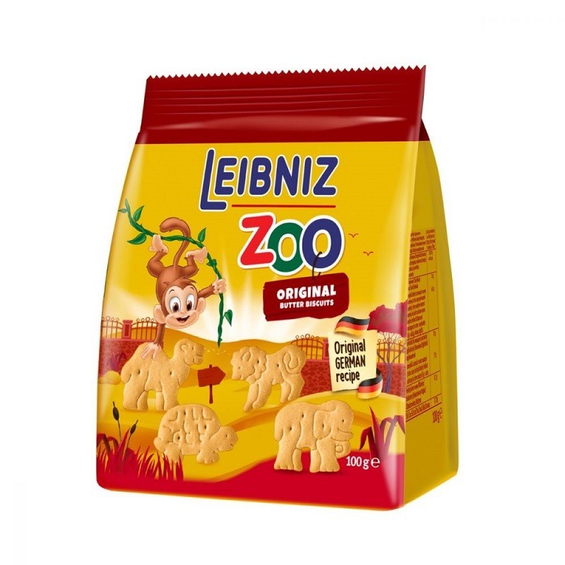Biscuiti Leibniz Zoo 100 g