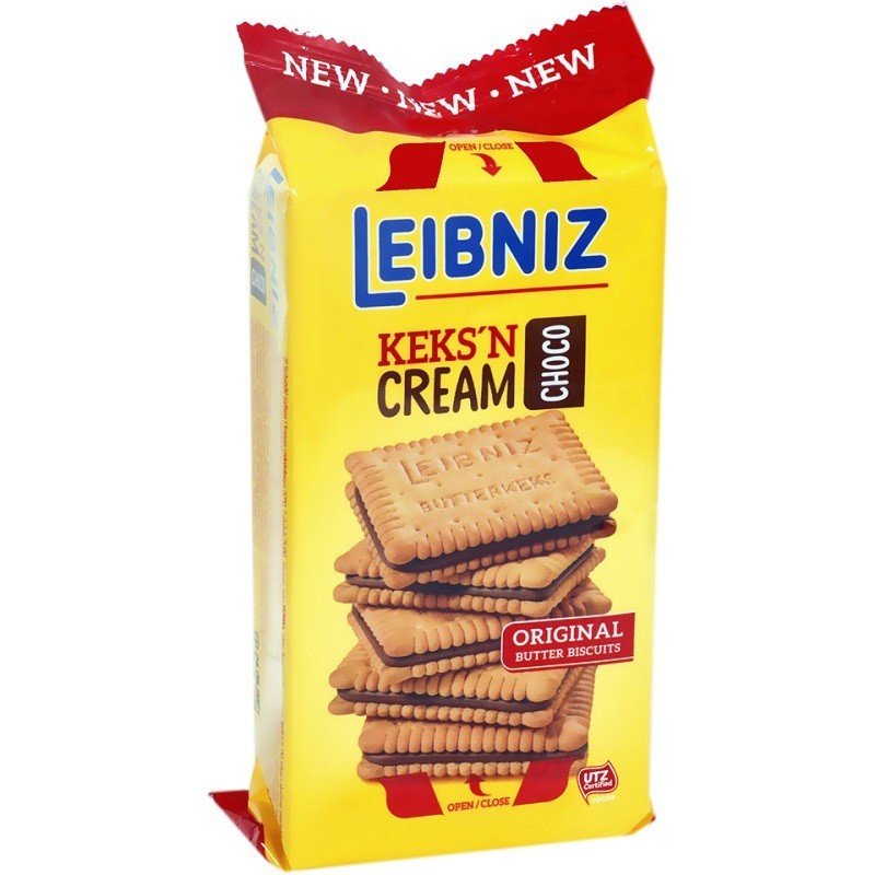 Biscuiti cu Crema de Ciocolata Leibniz Keks 190 g