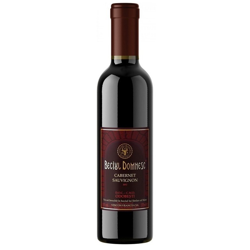 Vin Beciul Domnesc Cabernet Sauvignon, Rosu Sec 375 ml