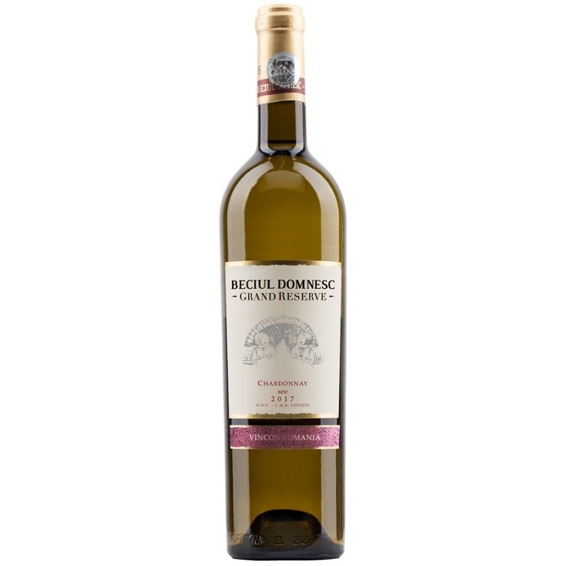 Vin Alb Beciul Domnesc Grand Reserve Chardonnay, Sec, 0.75 l