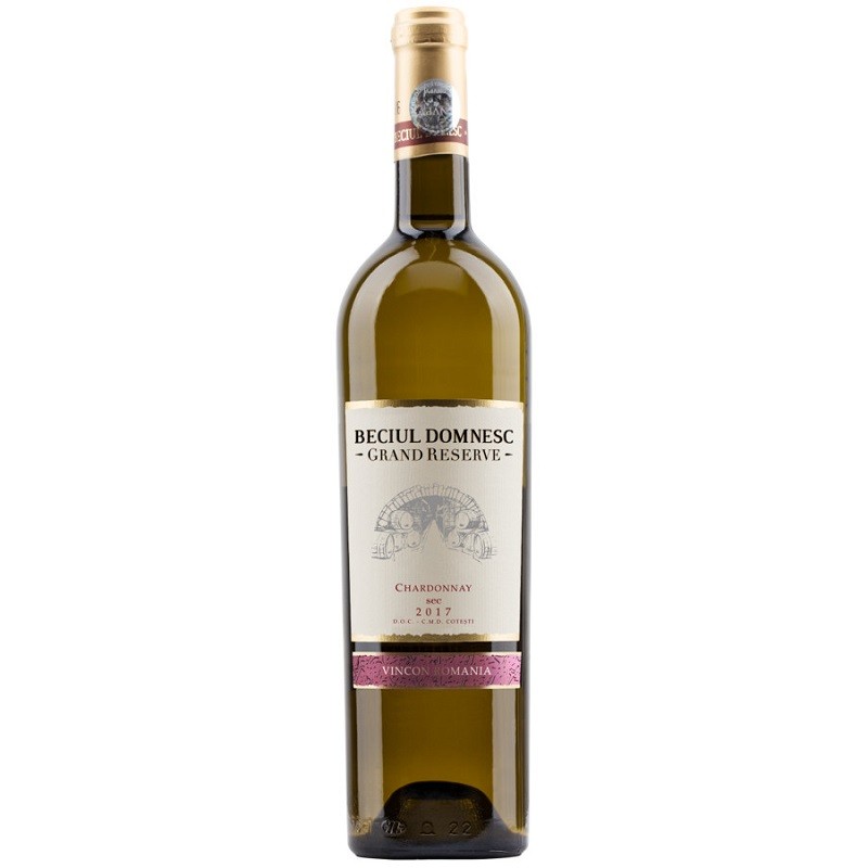 Vin Beciul Domnesc Grand Reserve Chardonnay, Alb Sec 0.75 l