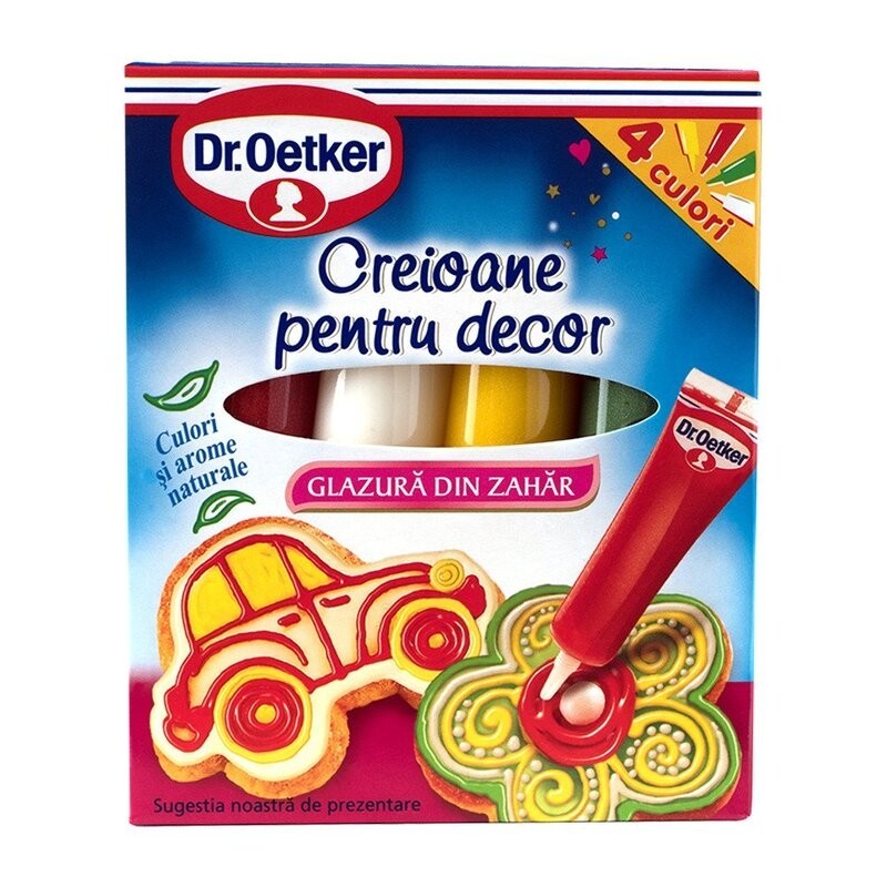 Creioane pentru Decor Dr. Oetker 76 g