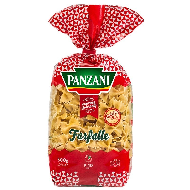 Paste Fainoase Farfale, Panzani, 500 G