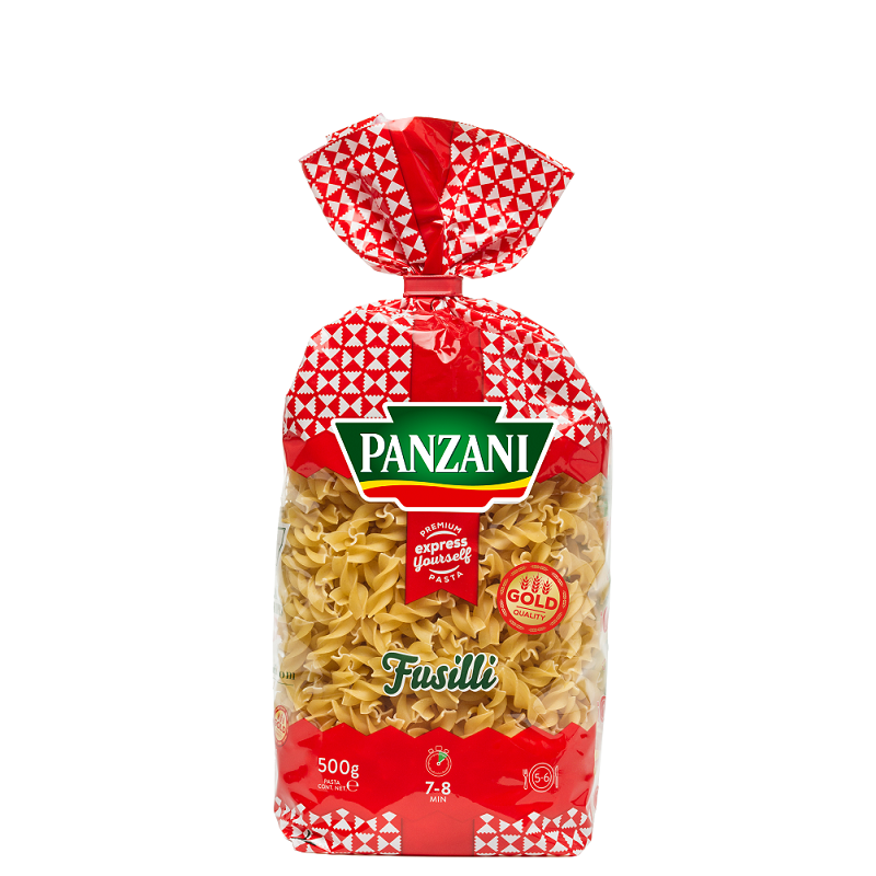 Paste Fainoase Fusilli, Panzani, 500 G
