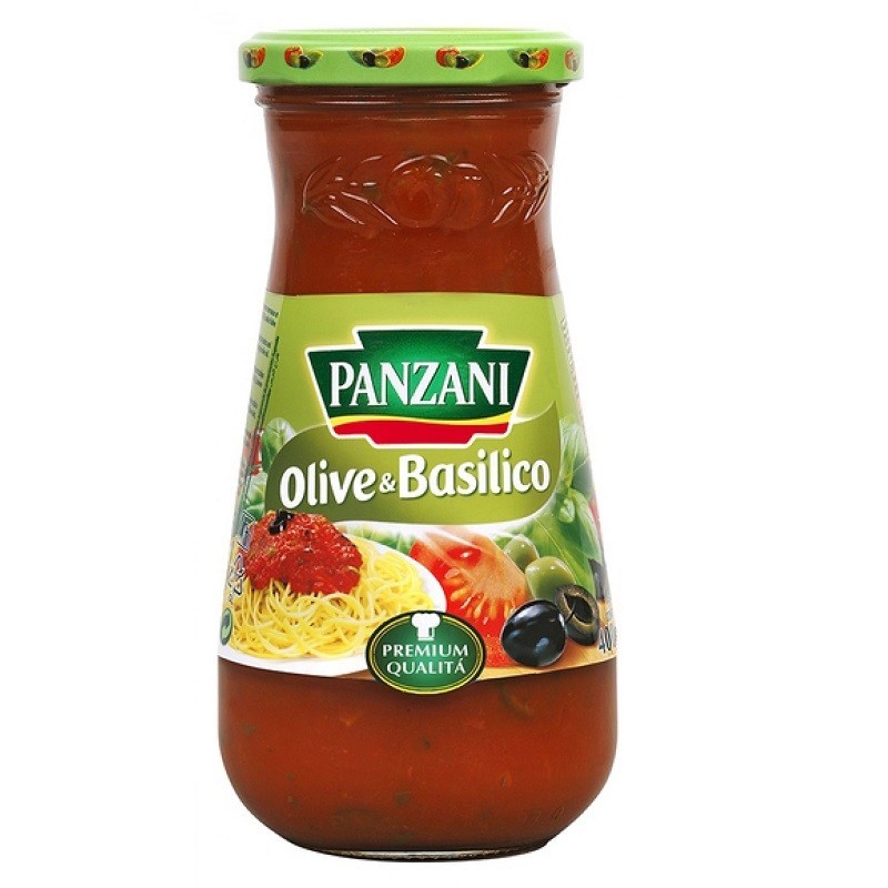 Sos Masline si Busuioc Olive & Basilico, Panzani, 400 G