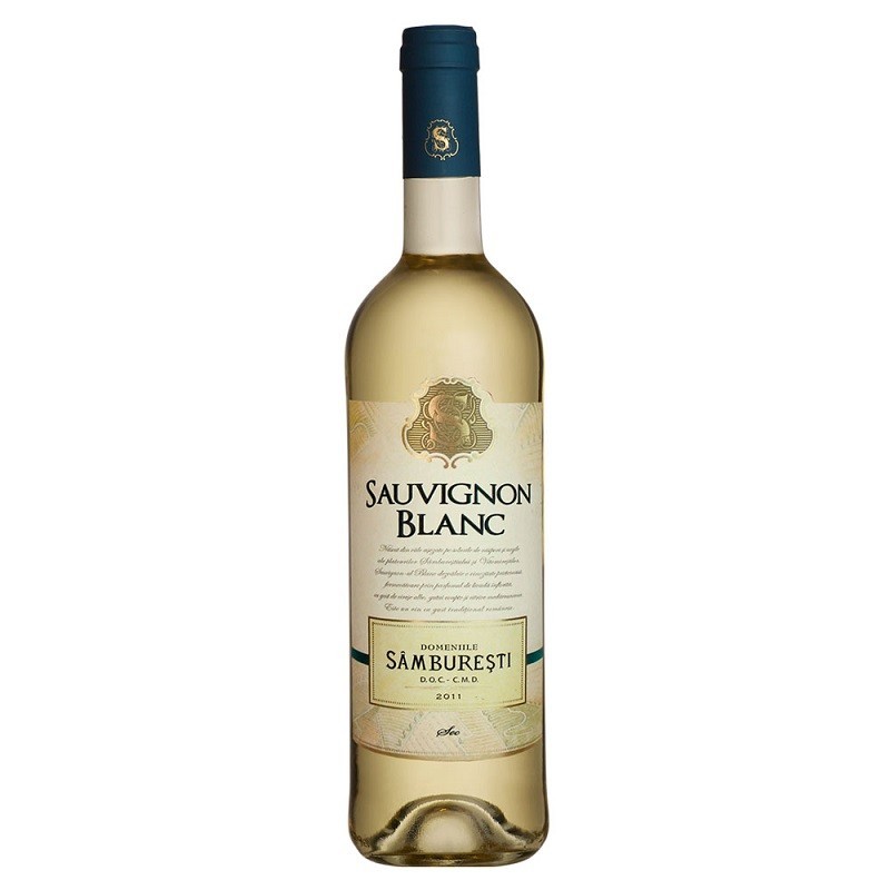 Vin Domeniile Samburesti Sauvignon Blanc, Alb Sec 0.75 l