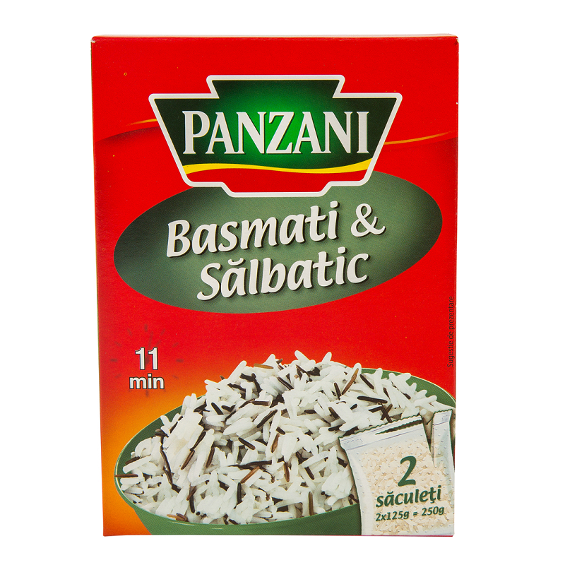 Orez Basmati & Salbatic, Panzani, 250 G