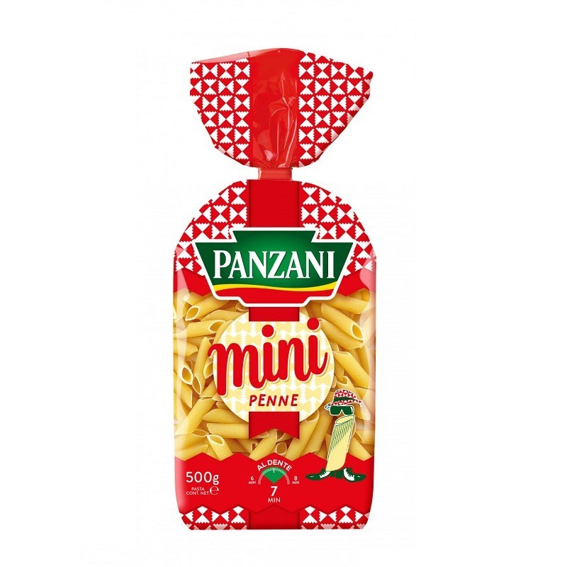 Paste Fainoase Mini Penne, Panzani, 500 G